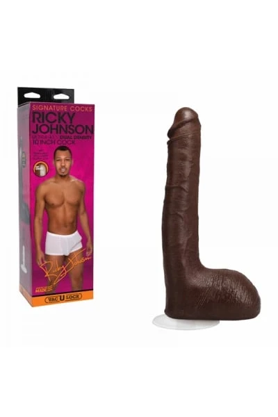 Signature Cocks - Ricky Johnson 10 Inch ULTRASKYN Cock with Removable Vac-U-Lock — image 7 of 7