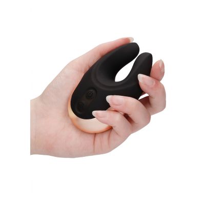 Dual Motor Clitoral Stimulator Lavish Black Best Vibrator