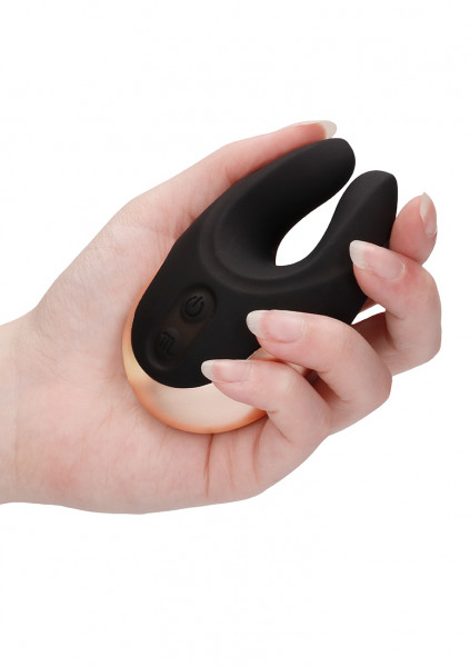Dual Motor Clitoral Stimulator - Lavish - Black - Best Vibrator