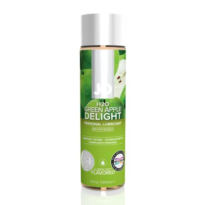 JO Green Apple Delight Water based Flavored Lubricant 4 Oz 120ml