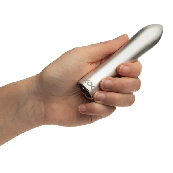 Doxy Bullet Rechargeable Waterproof Aluminum Vibrator - Rose Gold