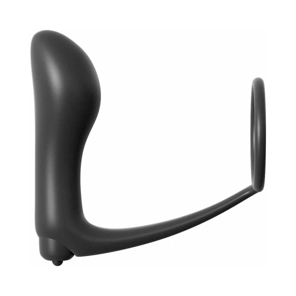 Anal Fantasy Ass Gasm Cockring Vibrating Plug Black