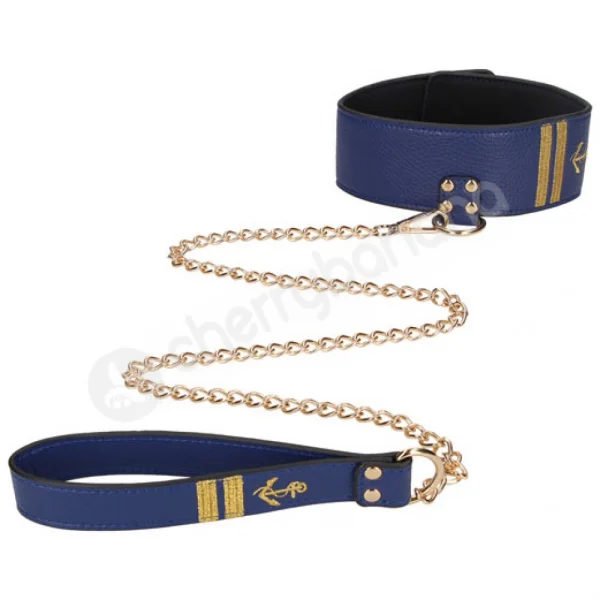 Ouch Sailor 9 Piece Blue BDSM Bondage Kit