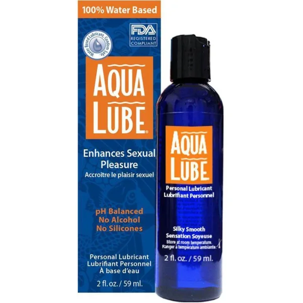 Aqua Lube - Water-Based Lube | 2oz | Intense Sexual Lubricant