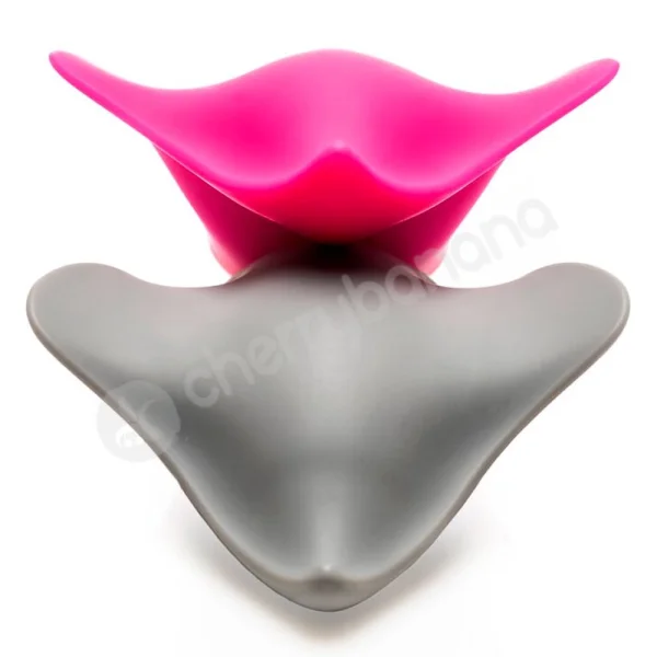 Mimic + Plus Grey Rechargeable Clitoral Palm Vibrator