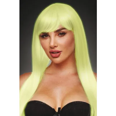 Amber Glow In The Dark Wig By Pleasure Wigs