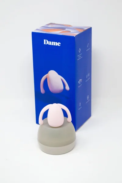 Dame Eva II Hands-Free Clitoral Vibrator - Quartz Pink — image 20 of 25