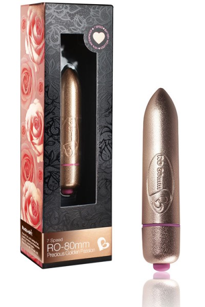Rocks Off Gold 7 Speed 3" Bullet