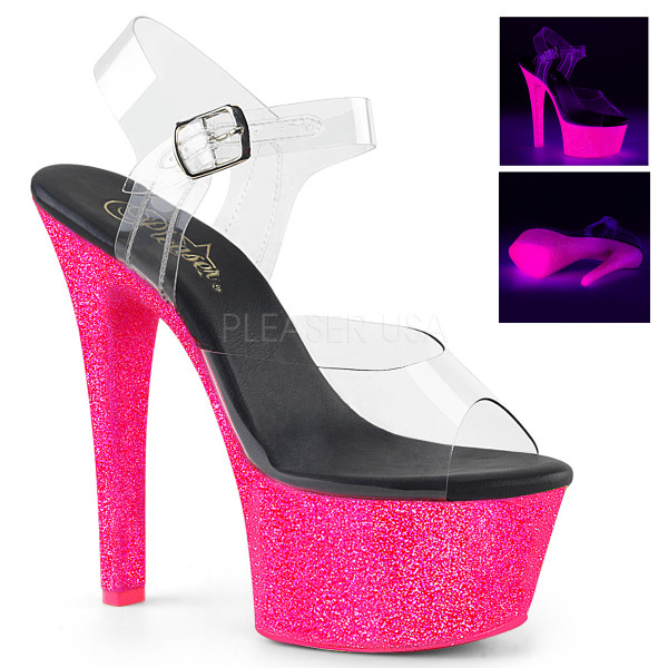 *6 inches Heel, 2 1/4 inches PF Ankle Strap Sandal — image 9 of 25