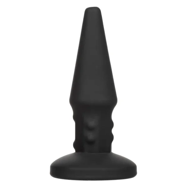 Bionic Beaded Rimming Probe Rechargeable Silicone Anal Stimulator By CalExotics - Black