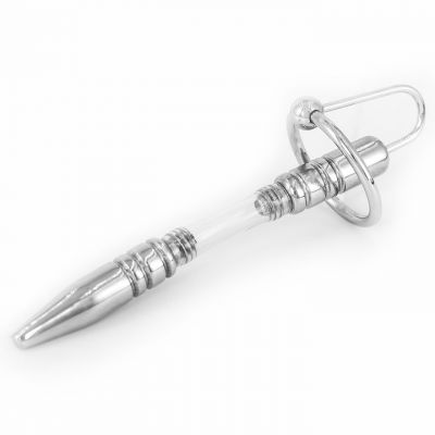 Torment Stainless Steel Flexible Penis Plug 10cm