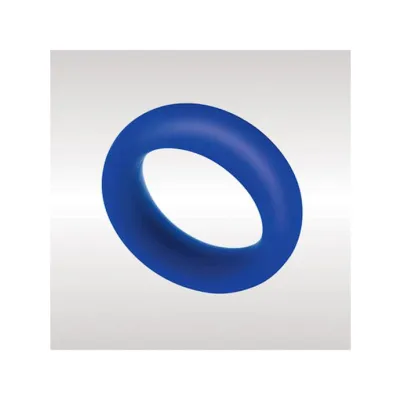 Extra Thick Silicone Cock Ring Blue
