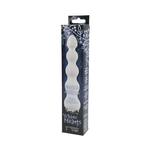 White Nights 7 inches Ribbed Vibrator — image 11 of 12