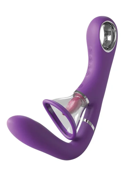 Fantasy For Her - Her Ultimate Pleasure Pro Dual Oral Sex Simulator & G-Spot Vibrator By Pipedream