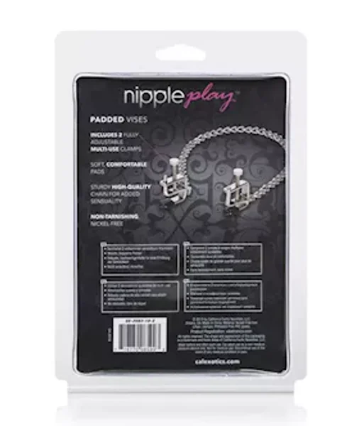 Nipple Play Padded Vises - Silver — image 7 of 7