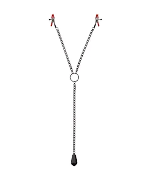 Nipple Clips With Heavy Weight - Black — image 6 of 9
