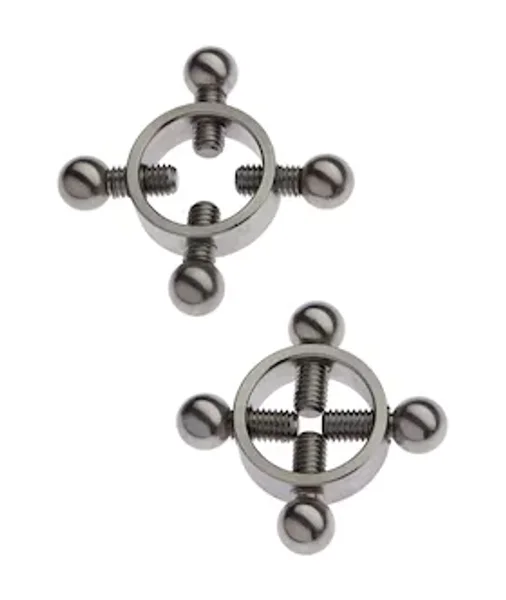 Kink Range Ball And Cross Nipple Clamps - Silver — image 4 of 4
