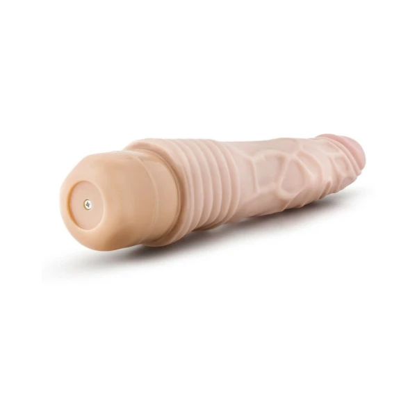 Dr Skin Cock Vibe #2 Beige Realistic Vibrating Dildo