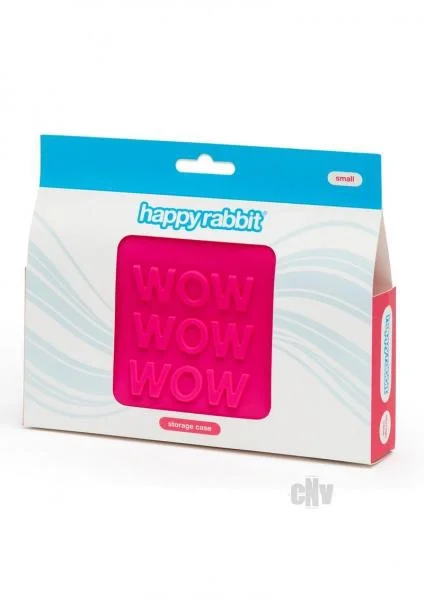 Happy Rabbit WOW Small Silicone Zip Storage Case