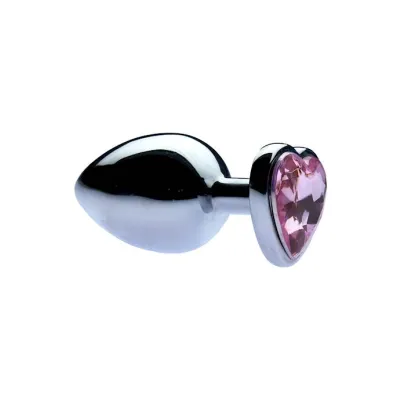 Kink Range Jewelled Heart Butt Plug 3 6 Inch