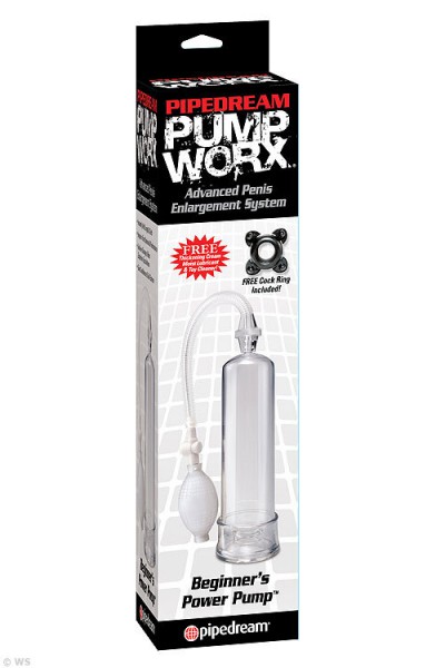 Pipedream Beginner's Power Penis Pump Clear