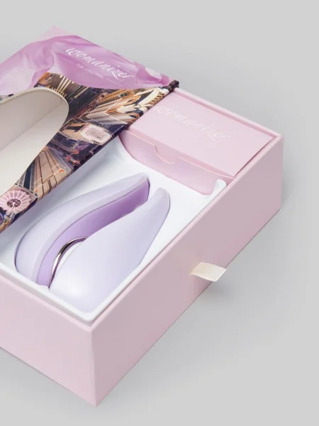 Womanizer Liberty Rechargeable Travel Clitoral Suction Stimulator (Lilac)