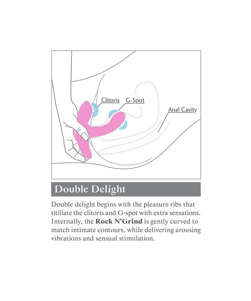 3Some Rock N’ Grind 10 Function Remote Control G-Spot Vibrator — image 6 of 6