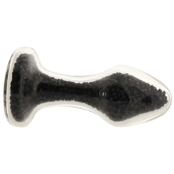 Stardust Glam Black Crystal Butt Plug