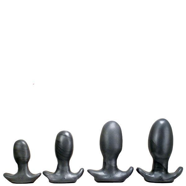 SquarePegToys® Egg Plugs SuperSoft Silicone Butt Plugs 6 Sizes