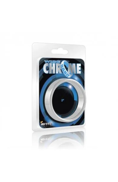 Wide Chrome Band 2in