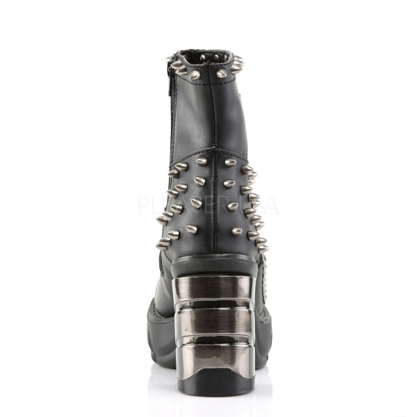 SINISTER-64 - 3 1/2" Chromed ABS Heel, 1 1/2" Moulded Pu PF Bootie — image 4 of 4
