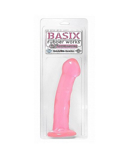 Basix 6.5 Dong W/ Suction (Pink)