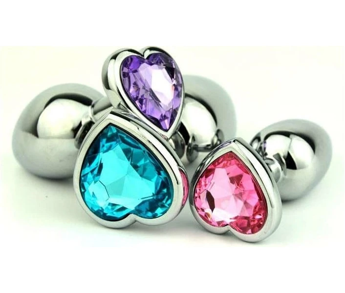 Revel Heart Gem Anal Plug Set