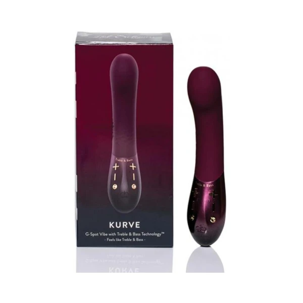 G Spot Vibrators: Hot Octopuss Kurve G-spot Vibrator Plum