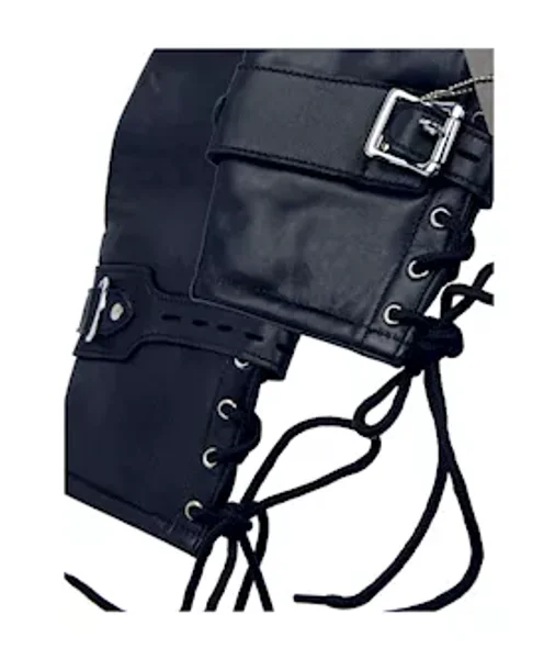 Bound X Calfskin Restraint Mittens - Black — image 10 of 10