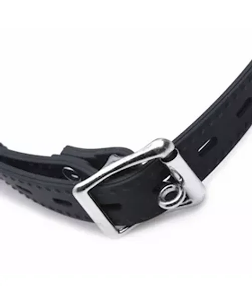 Master Series Pie Hole Silicone Feeding Gag - Black — image 4 of 4