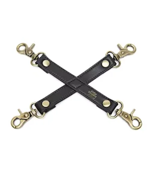 Fifty Shades Of Grey Bound To You Hog Tie - Black / Gold - O/s — image 3 of 4