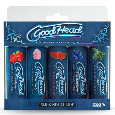 Slick Head Glide Oral Gel Pack