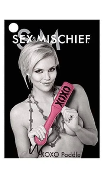 Sex and Mischief Xoxo Paddle - Pink