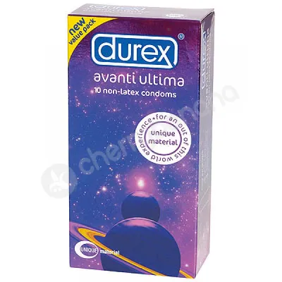 Durex Avanti Ultima Regular Condoms 10 Pack