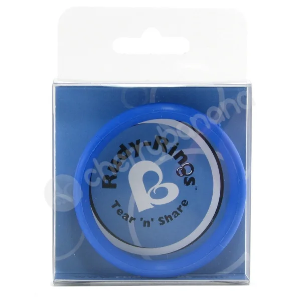 Rudy-rings Blue Cock Rings 2 Pack
