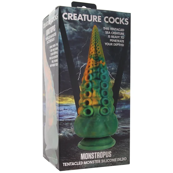 Monstropus Tentacled Monster 8.5" Silicone Dildo By Creature Cocks