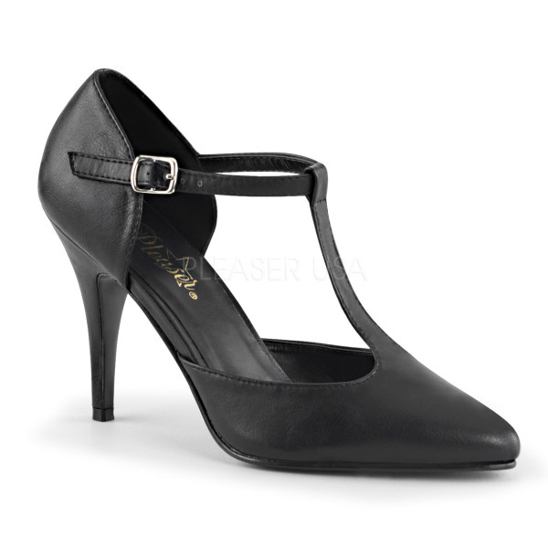 4 inch T-Strap D'Orsay Style Pump