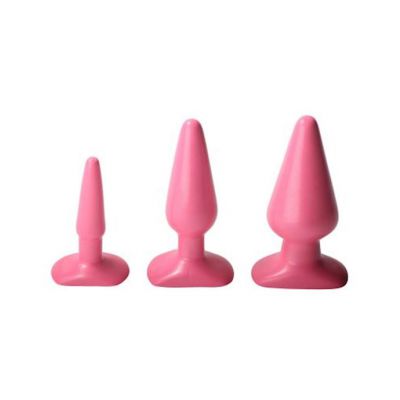 Pink Anal Plug Pink Small