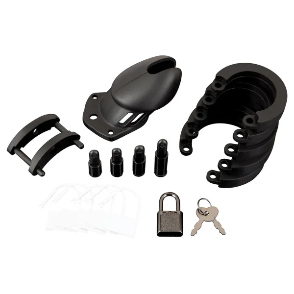 Blue Line Silicone Chastity Cage — image 13 of 13
