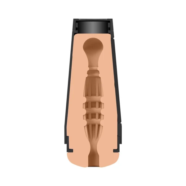 Man Squeeze Stud Ass Beige Stroker