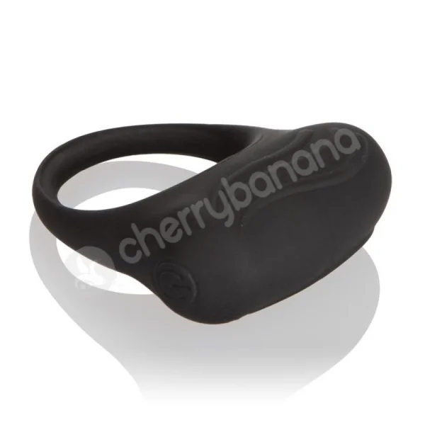 Black Silicone Lover's Arouser Cock Ring
