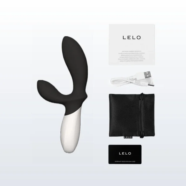 LELO LOKI WAVE 2 Rechargeable Waterproof Prostate Massager - Black
