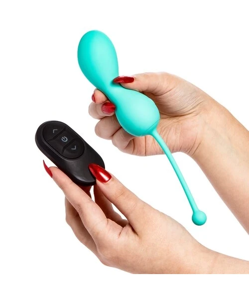 Bondara Rocker Aqua 10 Function Rotating Remote Control Love Egg