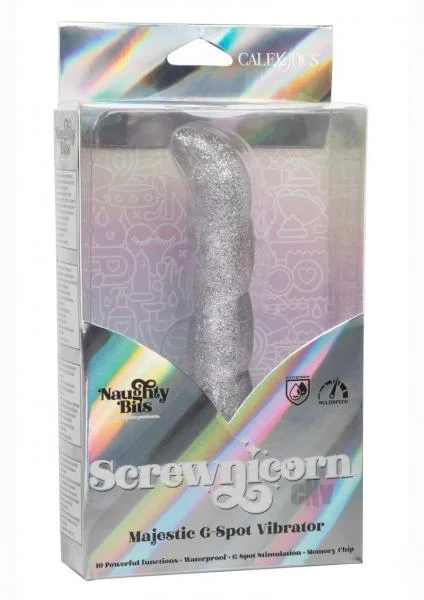 Naughty Bits Screwnicorn Majestic G-spot Vibrator